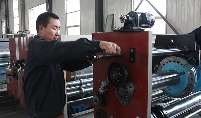Hebei Jinguang Packing Machine CO.,LTD خط إنتاج المصنع