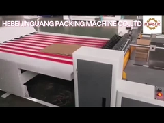 آلة تغليف الكرتون الأوتوماتيكية صندوق التقسيم آلة القمار للكرتون المموج