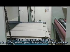 KSPack ماكينة حز ذات نصل رفيع مموج وآلة هداف من الورق المقوى الأبيض 1800 مم -2600 مم عالية السرعة