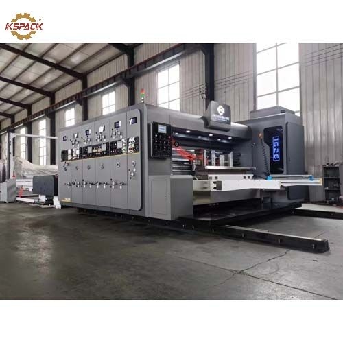 Fully Automatic Carton Making Machine PLC Control Corrugated Carton Flexo Printer Slotter Die Cutter Production Line