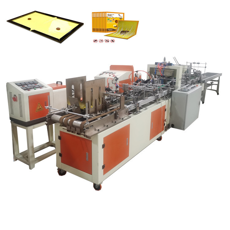 Automatic Feeder Mouse Glue Trap Board Making Machine with Manual Feeder