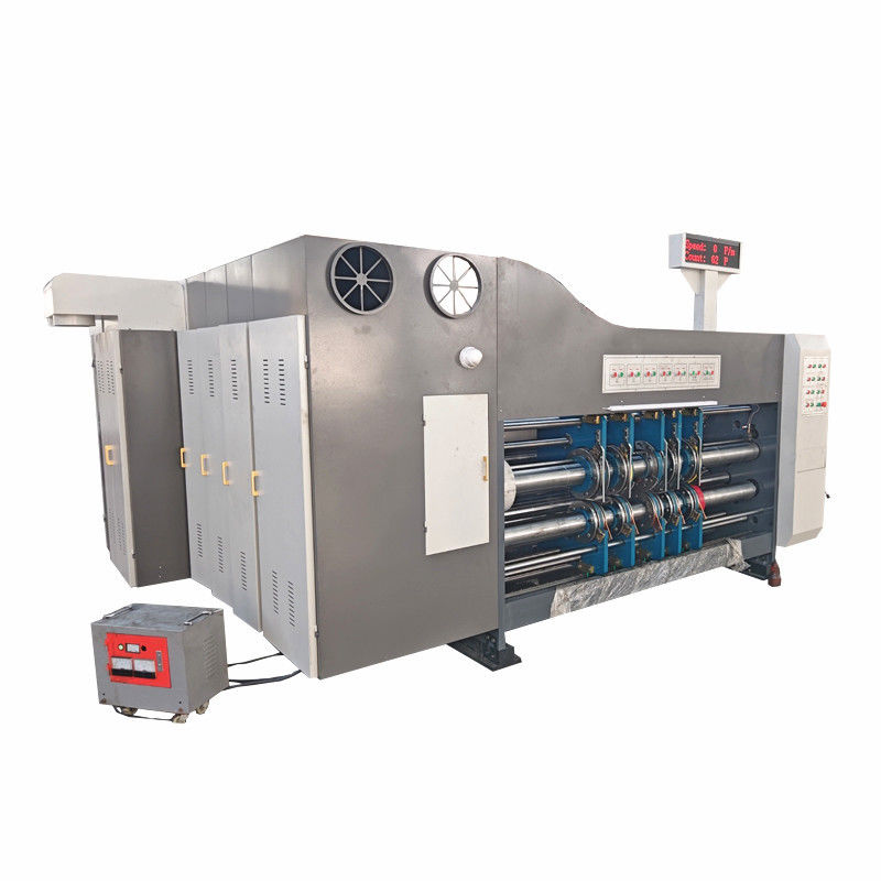 Plate Size 1200x2400mm Corrugated Box Printing Machine With Electric Or PLC Control System And Voltage 380V50Hz For Production