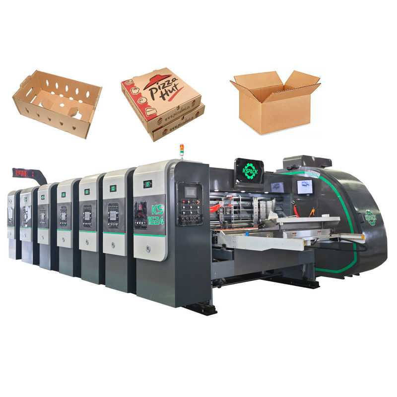 Max Cardboard Size 2800x1600mm Corrugated Carton Box Making Machine Featuring Plate Size 1200x2400mm Ideal for Large Scale Production Lines