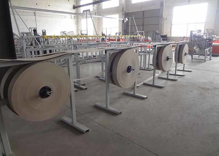 Automatic Machine For Paper Tube Making Of White Cardboard 50-60 Tubes/minute