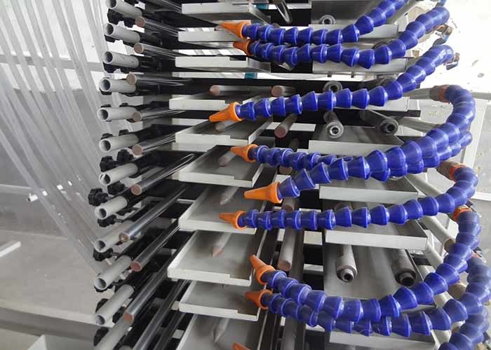 Automatic Machine For Paper Tube Making Of White Cardboard 50-60 Tubes/minute